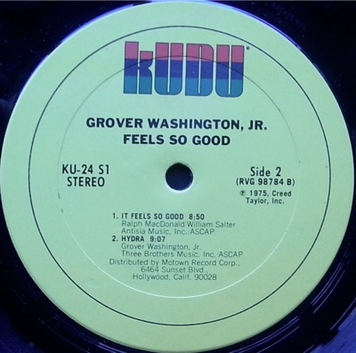 Grover Washington, Jr - Feels So Good at Discogs