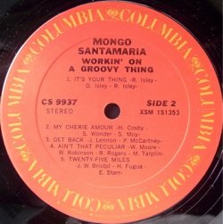 画像3: MONGO SANTAMARIA / WORKIN' ON A GROOVY THING