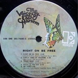 画像2: THE VOICES OF EAST HARLEM / RIGHT ON BE FREE