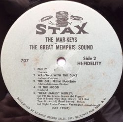 画像3: THE MAR-KEYS / THE GREAT MEMPHIS SOUND