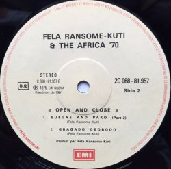 画像3: FELA "RANSOME" KUTI  & THE AFRICA 70 / OPEN & CLOSE