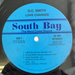 画像3: O.C. SMITH / LOVE CHANGES