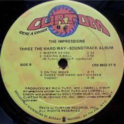 画像3: O.S.T. (THE IMPRESSIONS) / THREE THE HARD WAY