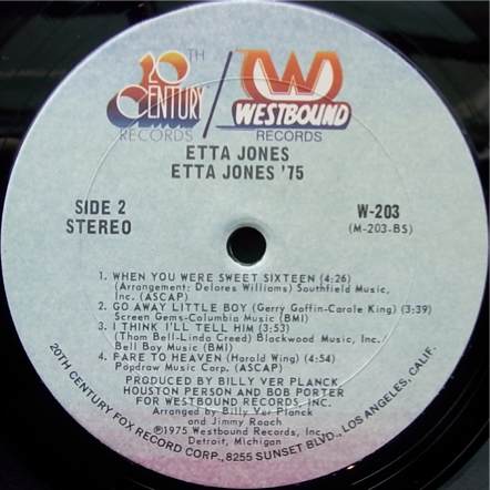 画像3: ETTA JONES / ETTA JONES '75