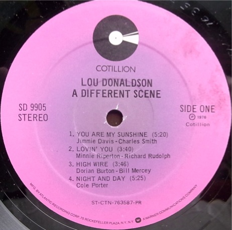 画像2: LOU DONALDSON / A DIFFERENT SCENE