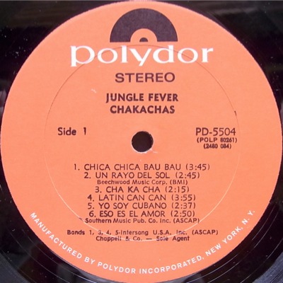 画像2: CHAKACHAS / JUNGLE FEVER