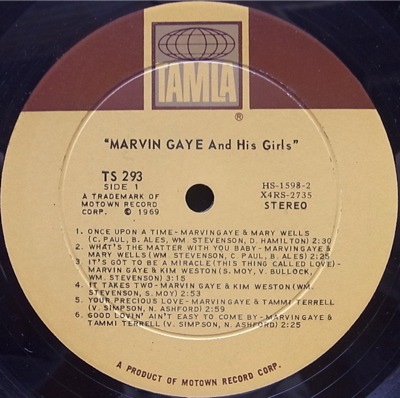 画像2: MARVIN GAYE AND HIS GIRLS / S.T.