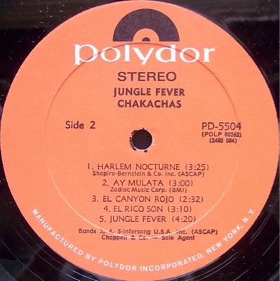 画像3: CHAKACHAS / JUNGLE FEVER