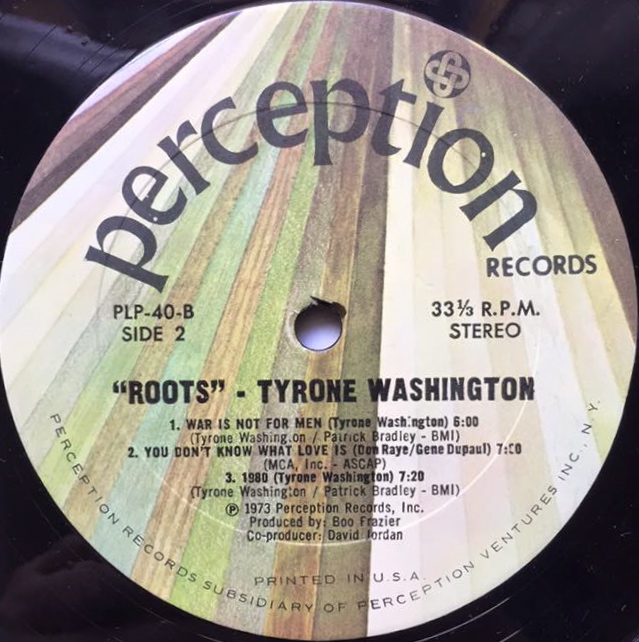 画像3: TYRONE WASHINGTON / ROOTS