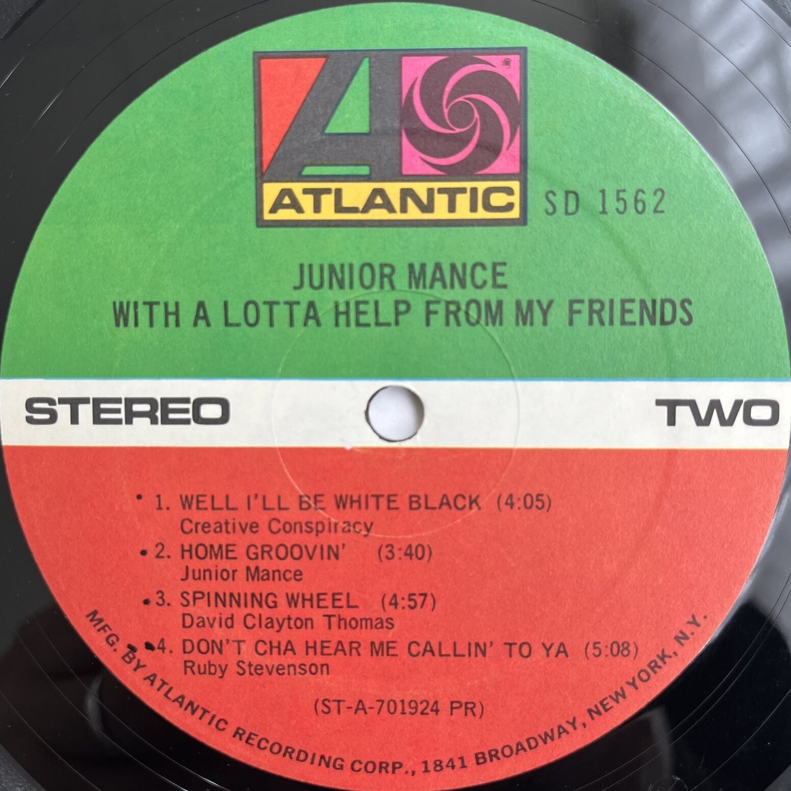 画像4: JUNIOR MANCE / WITH A LOTTA HELP FROM MY FRIENDS