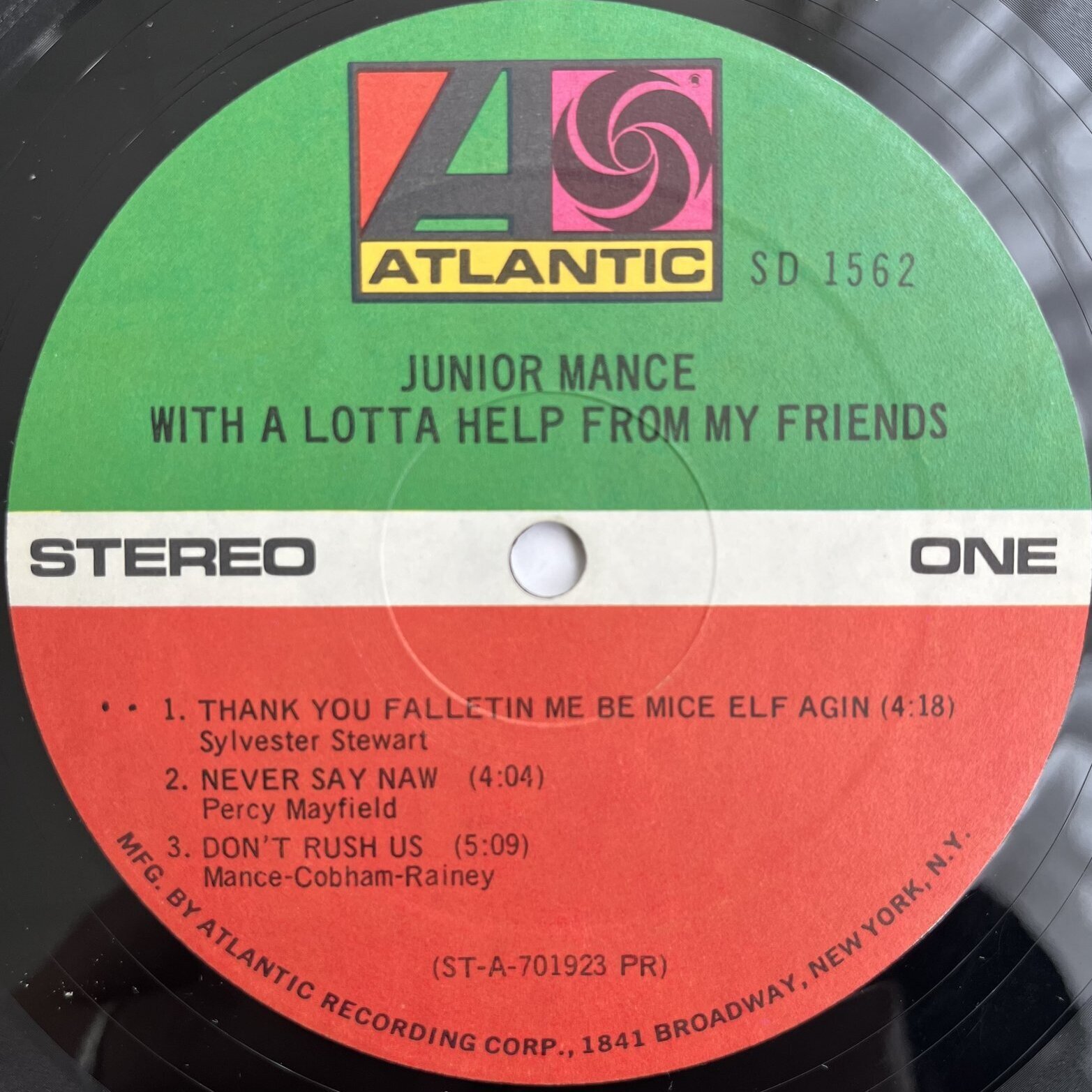 画像3: JUNIOR MANCE / WITH A LOTTA HELP FROM MY FRIENDS