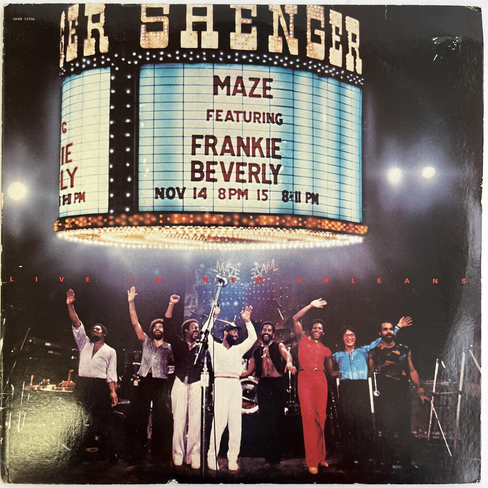 画像1: MAZE feat. FRANKIE BEVERLY / LIVE IN NEW ORLEANS