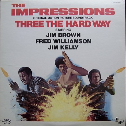 画像1: O.S.T. (THE IMPRESSIONS) / THREE THE HARD WAY